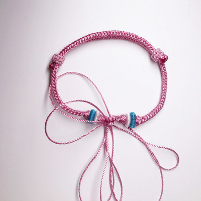 Γυναικείο υφασμάτινο βραχιόλι - διαφορετικά χρώματα