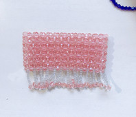 Φαρδύ βραχιόλι με χρωματιστές χάντρες