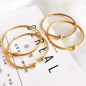 Γυναικείο χρυσό χρώμα  μπρασελέ τύπου φιάλη