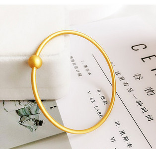 Γυναικείο χρυσό χρώμα  μπρασελέ τύπου φιάλη