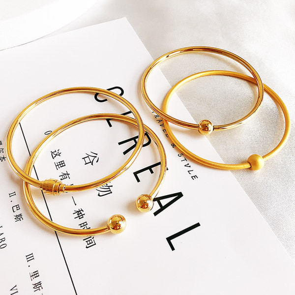 Γυναικείο χρυσό χρώμα  μπρασελέ τύπου φιάλη