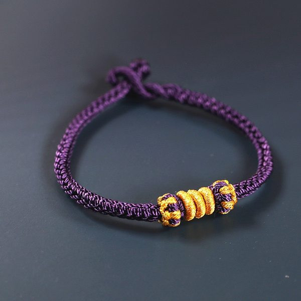 Υφασμάτινο βραχιόλι σε πολλά χρώματα