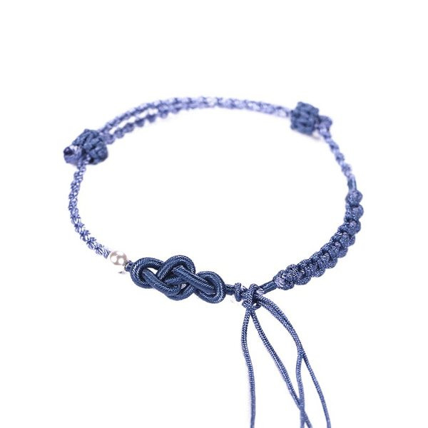 Γυναικείο υφασμάτινο βραχιόλι με διακόσμηση με πέρλες