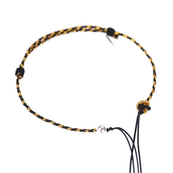 Spalvota tekstilinė apyrankė