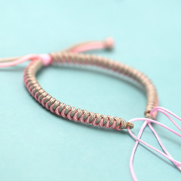 Περιστασιακό γυναικείο υφασμάτινο βραχιόλι - πολλά χρώματα