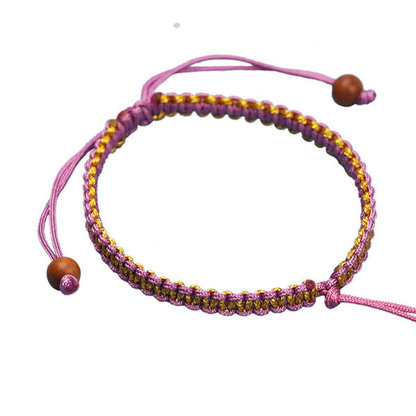 Ženska pletena narukvica s perlama