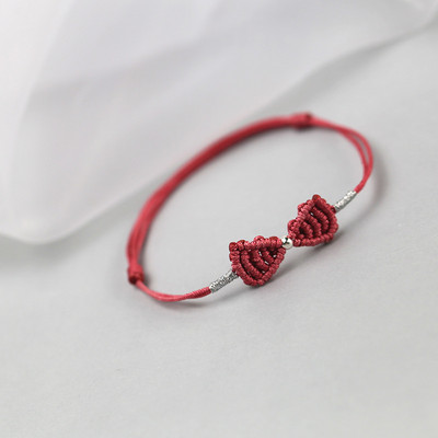 Γυναικείο υφασμάτινο βραχιόλι σε πολλά χρώματα