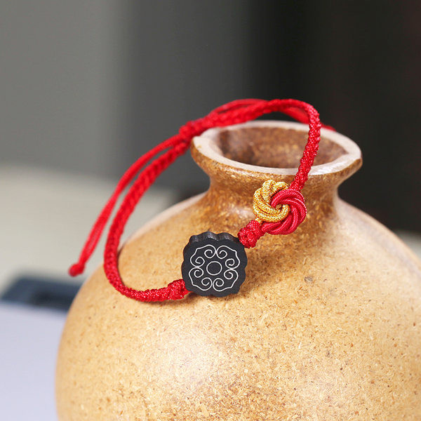 Ženska tekstilna narukvica sa čvorovima novi model