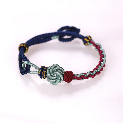 Βραχιόλι υφασμάτινο με κόμπο