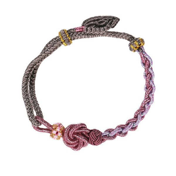 Βραχιόλι υφασμάτινο με κόμπο