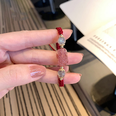 Naiste kaasaegne värviliste helmestega käevõru