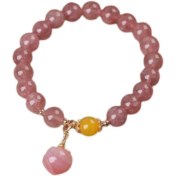 Γυναικείο βραχιόλι με χάντρες και μενταγιόν κατάλληλο για καθημερινή χρήση