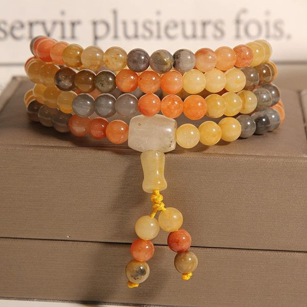 Γυναικείο βραχιόλι πολλαπλών στρώσεων με χρωματιστές χάντρες