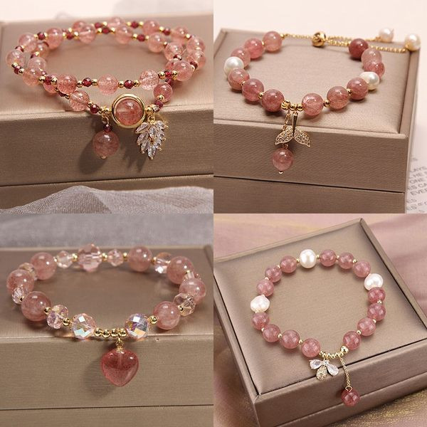 Μοντέρνο γυναικείο βραχιόλι με πέτρες - πολλά μοντέλα