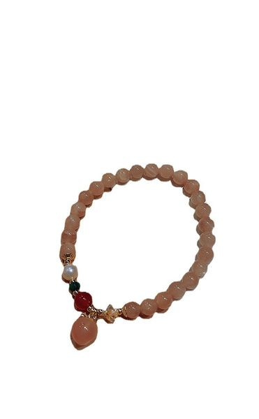 Μοντέρνο γυναικείο βραχιόλι με πέτρες και μενταγιόν