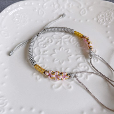 Γυναικείο υφασμάτινο βραχιόλι σε πολλά χρώματα