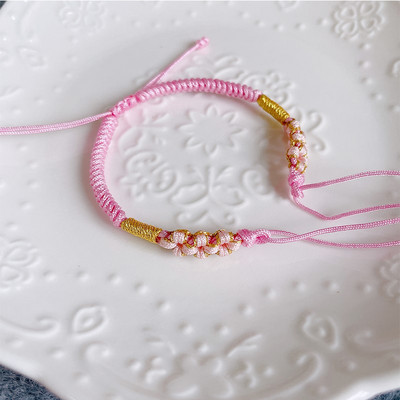 Γυναικείο υφασμάτινο βραχιόλι σε πολλά χρώματα