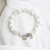 Νέο μοντέλο γυναικείο βραχιόλι με πέτρες και μενταγιόν