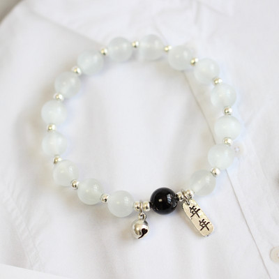 Νέο μοντέλο γυναικείο βραχιόλι με πέτρες και μενταγιόν