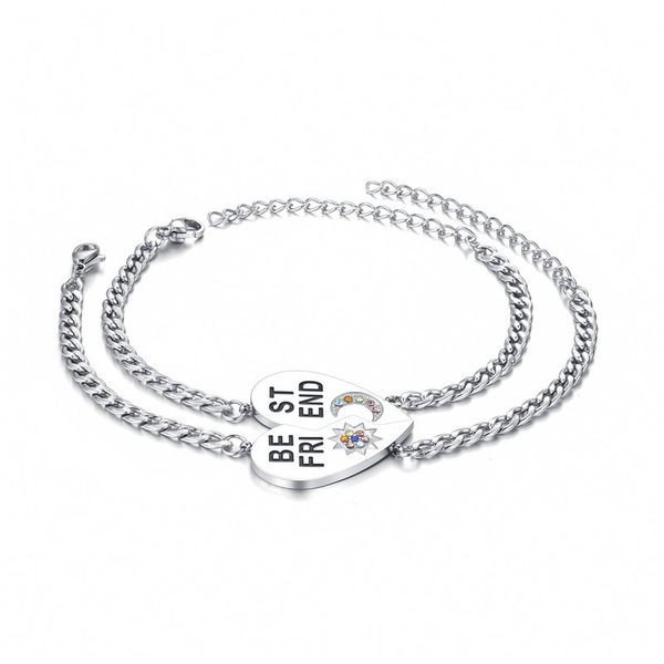 Ženska narukvica od titan čelika s ugraviranim prepustom