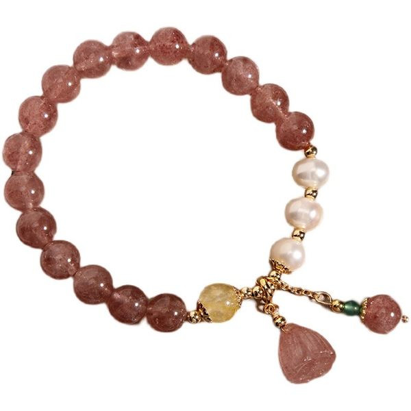 Καθημερινό γυναικείο βραχιόλι με χάντρες και μενταγιόν