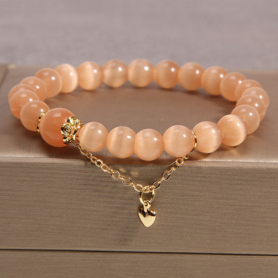 Naiste käevõru värviliste helmestega ja erinevate mudelitega ripats