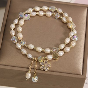 Διπλό βραχιόλι με χρωματιστές χάντρες - διαφορετικά μοντέλα