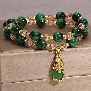 Διπλό βραχιόλι με χρωματιστές χάντρες - διαφορετικά μοντέλα