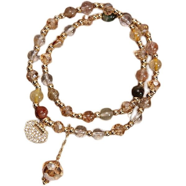 Διπλό βραχιόλι με χρωματιστές χάντρες - διαφορετικά μοντέλα