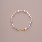 Λεπτό γυναικείο βραχιόλι με πέρλες