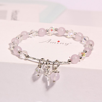 Καθημερινό βραχιόλι με χάντρες και μενταγιόν