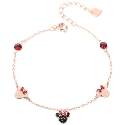 Χρυσό χρώμα γυναικείο βραχιόλι με μενταγιόν