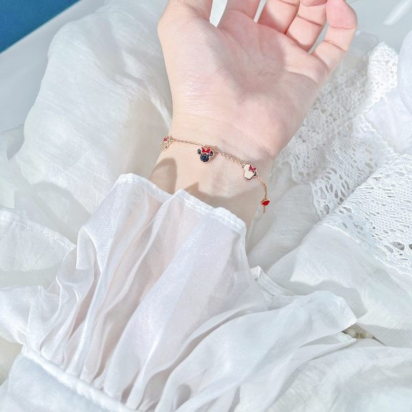 Χρυσό χρώμα γυναικείο βραχιόλι με μενταγιόν