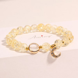 Naiste igapäevane käevõru helmeste ja ripatsidega