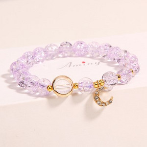 Naiste igapäevane käevõru helmeste ja ripatsidega