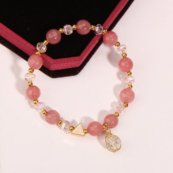 Naiste igapäevane käevõru helmeste ja ripatsidega