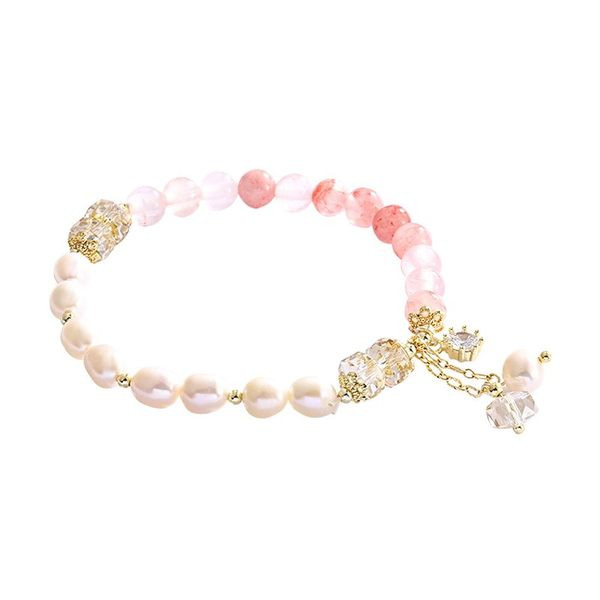 Ženska narukvica sa bisernim privjeskom