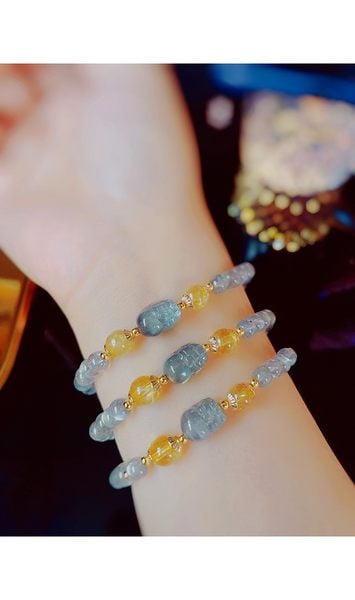 Γυναικείο βραχιόλι με χρωματιστές χάντρες