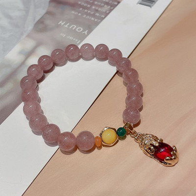 Γυναικείο βραχιόλι με χρωματιστές χάντρες