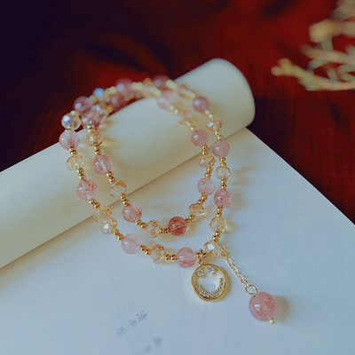 Γυναικείο βραχιόλι με χρωματιστές χάντρες