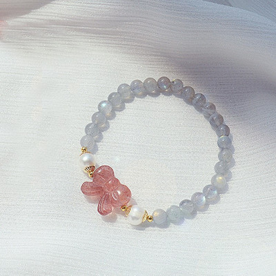 Γυναικείο βραχιόλι με χρωματιστές χάντρες