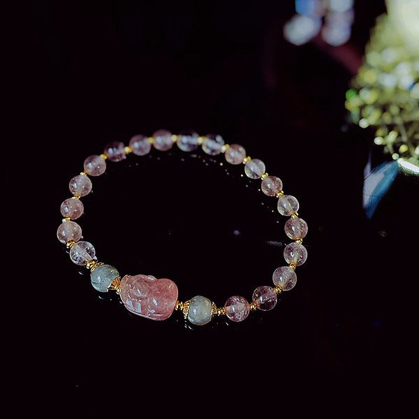 Γυναικείο βραχιόλι με χρωματιστές χάντρες