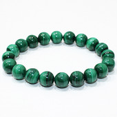 Μοντέρνο γυναικείο βραχιόλι με πέτρες σε πράσινο χρώμα