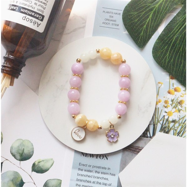 Ежедневна гривна с мъниста и висулка - за жени