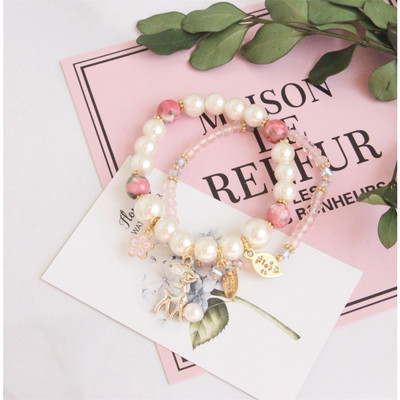 Γυναικεία μενταγιόν με πέρλες