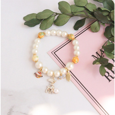 Γυναικεία μενταγιόν με πέρλες