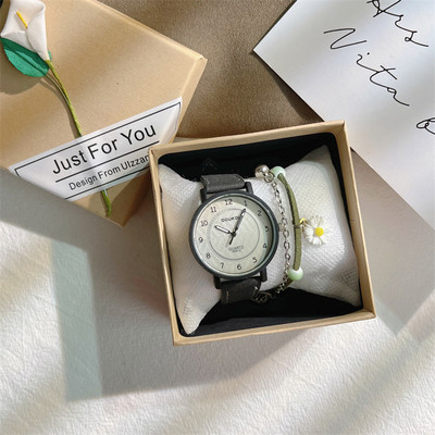 Καθημερινό γυναικείο ρολόι με στρογγυλό σχήμα