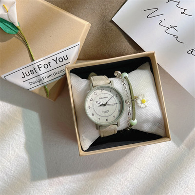 Καθημερινό γυναικείο ρολόι με στρογγυλό σχήμα