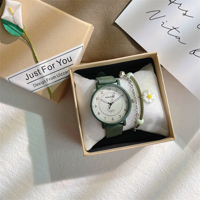 Καθημερινό γυναικείο ρολόι με στρογγυλό σχήμα