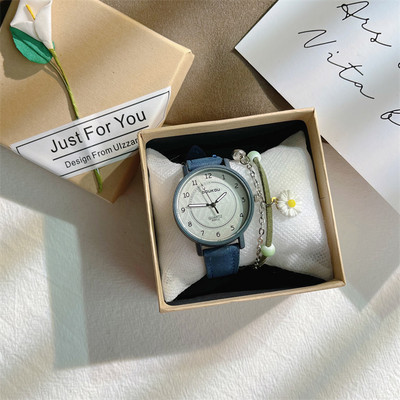 Καθημερινό γυναικείο ρολόι με στρογγυλό σχήμα